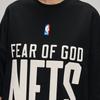 Fear of God Essentials Nets Футболка 90-х Черная Мужские Топы 125NB252024F