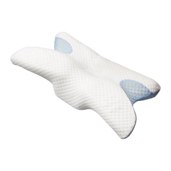 Подушка с эффектом памяти, медленный отскок, эластичная, облегчающая боль в шее, охлаждающая, шелковистая