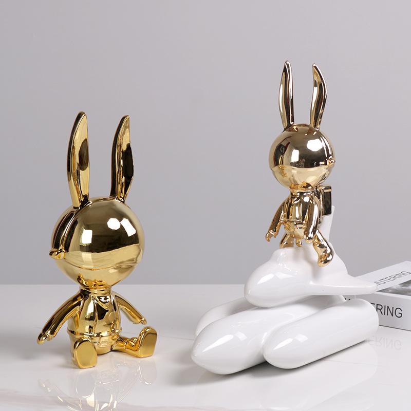 Творческая вселенная Космический кролик Мультяшный орнамент Астронавт Гостиная Рабочий стол Детская комната Модель Входная комната Украшение