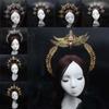 Parts Vintage Gothic Lolita Tiara Sun Goddess Headwear DIY Crown Material Kits Wedding Headpiece