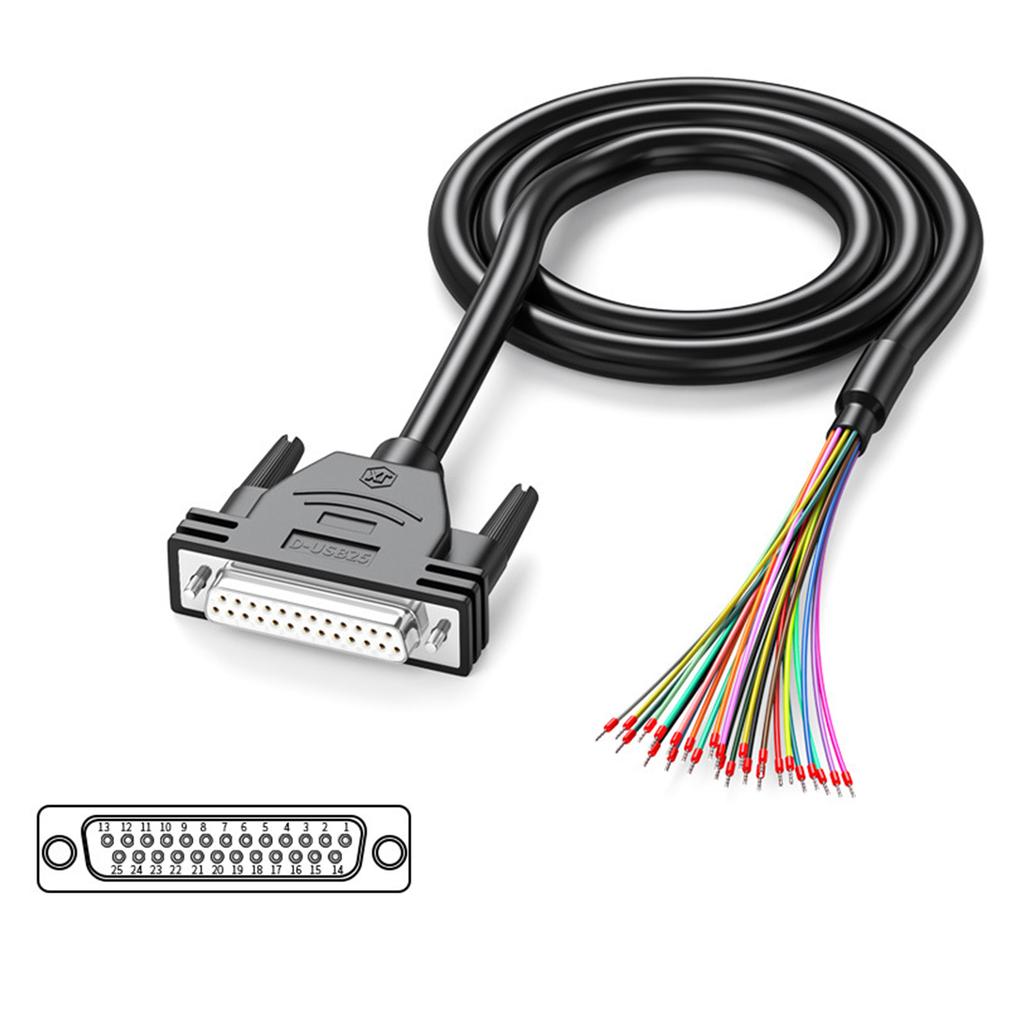 DB9 DB15 DB25 Male Female 9/15Pin удлинительный кабель Промышленный кабель порта DB9 9/15Pin клеммный провод для электронных устройств