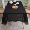 Retro Style Tablecloth High-end Table Mat Rectangular Dining Table Cloth Knitted Atmosphere Decoration Anti Slip
