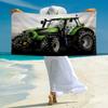 Tractor Fashion Beach Towel: Ideal for Summer Adventures Soft, absorbent and quick drying suitable for swimming and bathing