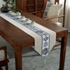 Table Flag Jiangnan Spring View Zen Dining Table Cloth Tea Table Fabric Long Coffee Table Tablecloth Tea Table Mat