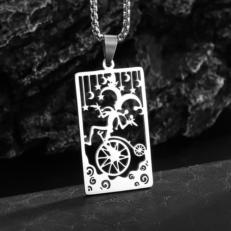 Нержавеющая сталь простой персонализированный кулон-паук ожерелье для мужчин и женщин модный кулон для вечеринки ювелирный подарок