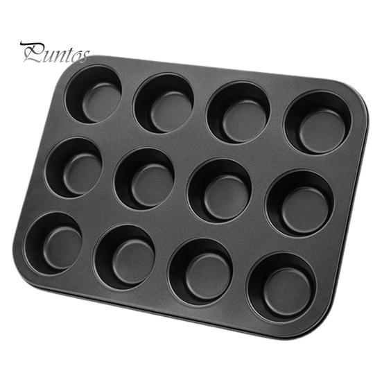 Антипригарная форма для кексов на 12 штук, которую можно мыть в посудомоечной машине, безопасное пищевое покрытие, легкосъемная форма для кексов