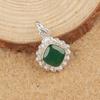 Attractive Green Onyx Pendant Handmade Gemstone Jewelry, 925 Solid Sterling Silver Pendant Designer Jewelry