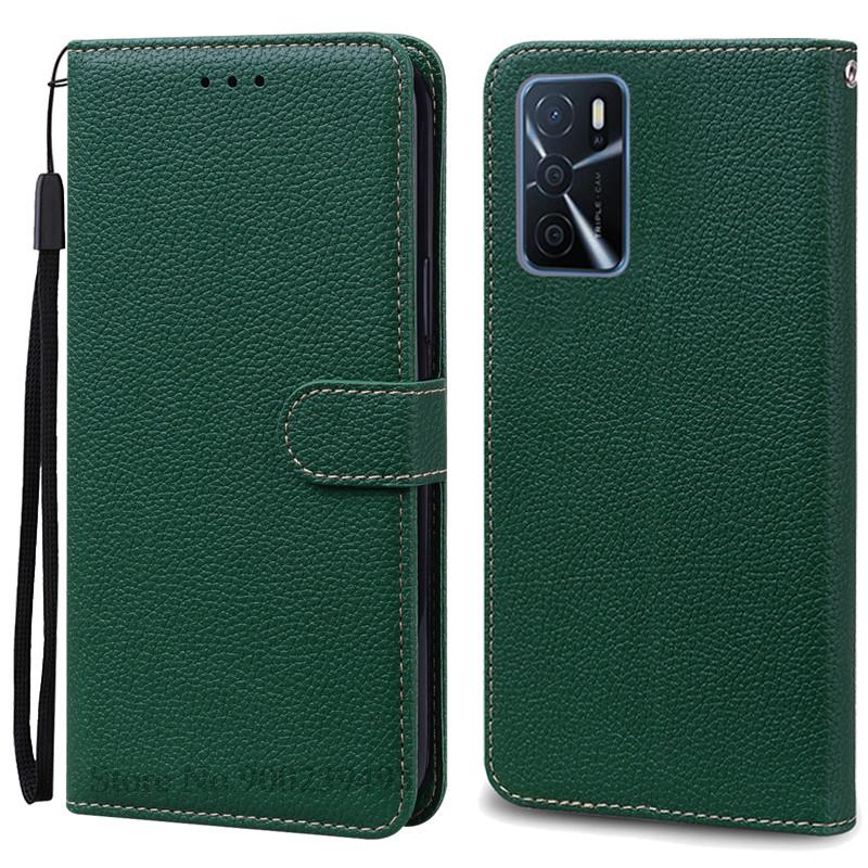 Для OPPO A16 Чехол Кошелек Флип Кожаный Чехол Для Oppo A16s Чехол OppoA16 s CPH2269 CPH2271 Силиконовый Чехол Для Oppo A16 A16s Чехол