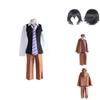 Костюм японского аниме «Bungo Stray Dogs» (Бродячие псы литературы) в детективной форме с идеальными швами