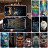 Cartoon Art Owl Case for Motorola G10 G20 G04 E30 E40 E22 E20 E13 E15 G22 G23 G05 G75 G35 G55 E22S E7 G6 G7 G8 G9 Plus Power Play