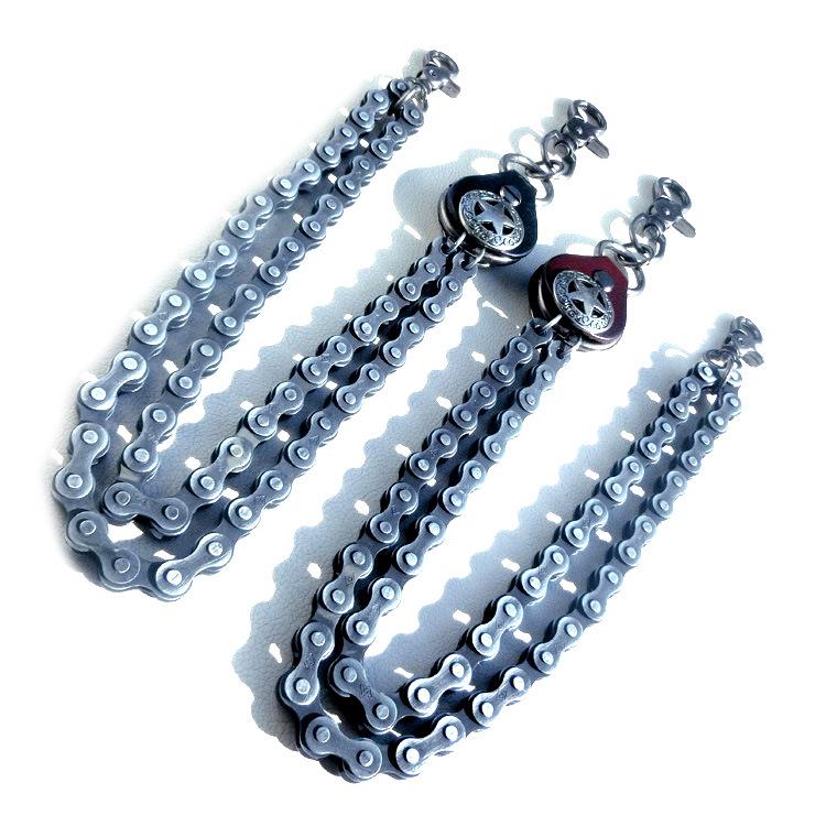 Trendy Hip Hop Star Shield Bicycle Waist Chain Pendant KL20