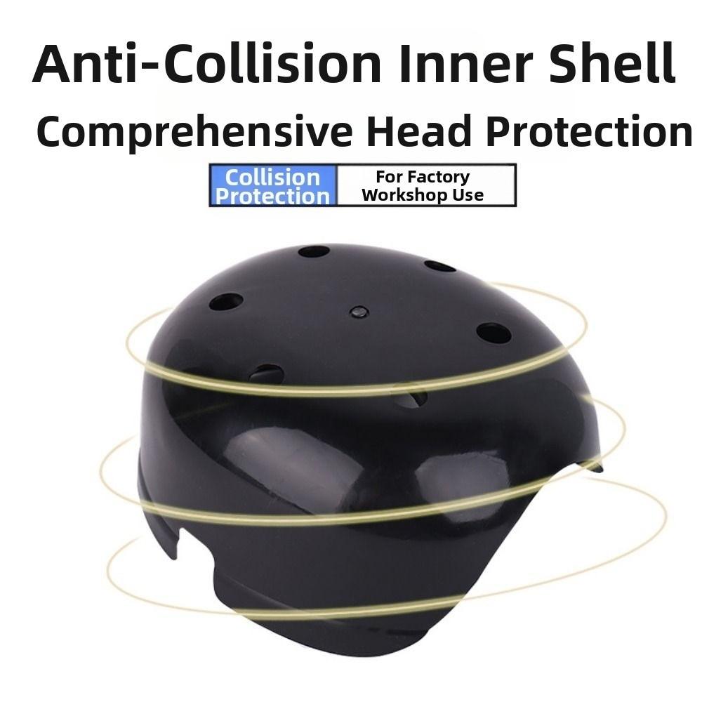 Top 6 Holes Bump Cap  for Safety ABS Inner Shell Safety Helmet  Workplace Safety