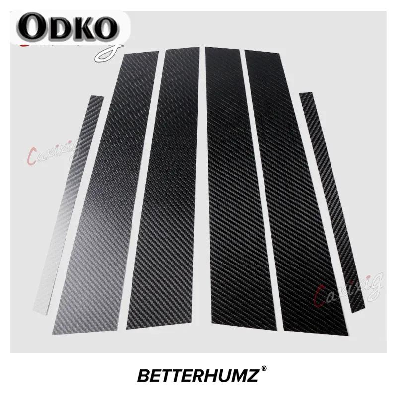 Carbon Fiber For BMW F30 F20 G20 E90 F10 E60 G30 E46 E61 X5 E70 X1 X3 Car Body B C Pillars Post Cover Trim Decoration Stickers