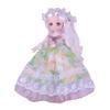 30CM 45663 Ball Jointed Doll with Clothes Princess Lolita Dress BJD Doll Collectable Posable