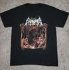 Коллекция 'Enthroned Band' Футболка с коротким рукавом Хлопок Черный Все размеры AC3063 Унисекс Футболка