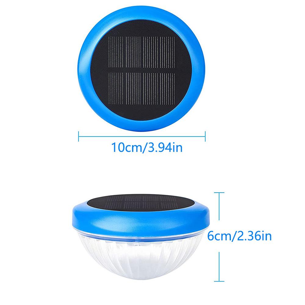 1 х солнечные плавающие фонари для бассейна со светодиодной подсветкой RGB, меняющей цвет для бассейна НОВИНКА