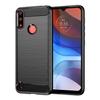 Для Lenovo K13 Чехол для телефона из ТПУ с текстурой шлифованного карбонового волокна