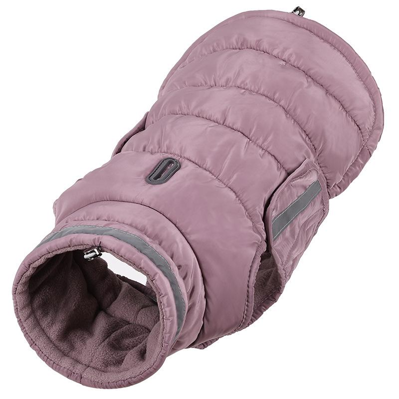 Dog Clothes Winter Clothes Winter Thickened Winter Golden Hair Silky Warm Large and Small Dogs and Cats Foreign Pet Clothes