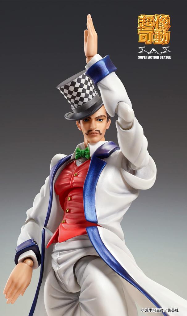 Super Action Statue Bizarre Adventure Часть Приблизительно 160 мм ПВХ АБС Нейлон Окрашенная Подвижная Фигурка "JoJo's 1" "Will A". Zeppeli" & &