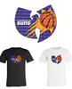 Футболка унисекс с логотипом команды НБА Phoenix Suns Wu Tang