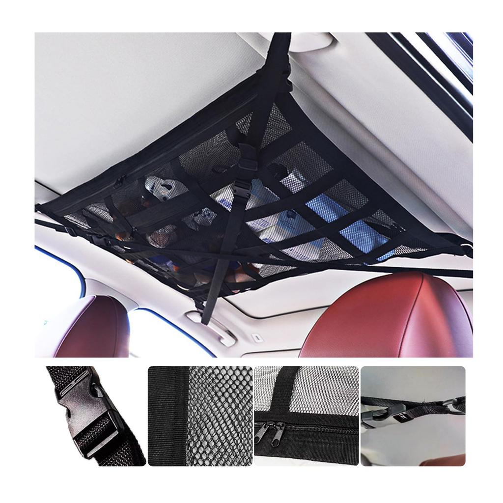 Сетка на потолок автомобиля aninako, 35,4 x 25,6 дюйма (90 х 65 см), Сетка на крышу,