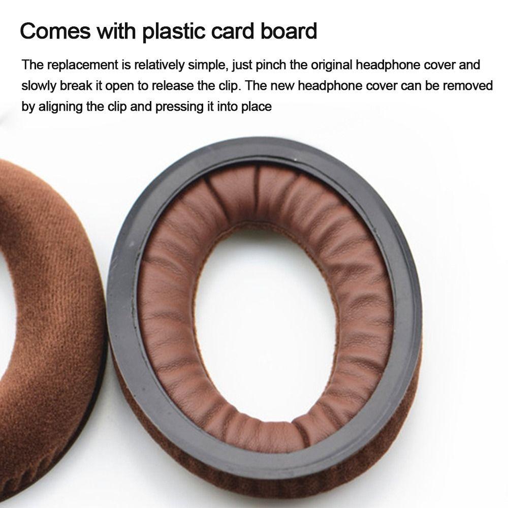 Head Beam Headset Cushion Leather Earphone Case Ear Pads Replacement Earpads For Sennheiser HD418
