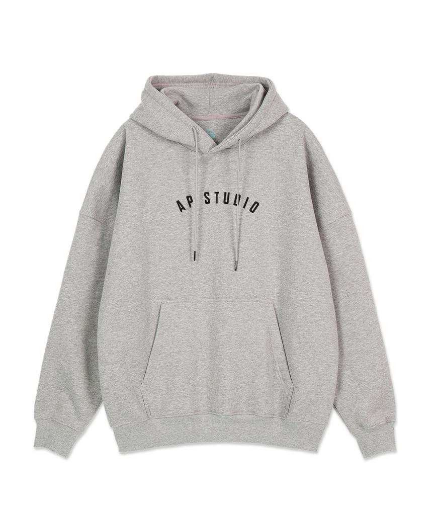 Худи Padma Oversized с широкими плечами_Меланж