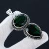 Green Tourmaline Gemstone Handmade 925 Sterling Silver Jewelry Pendant, Green Handcrafted Jewelry Pendant Necklace, Thanks Giving Gifts