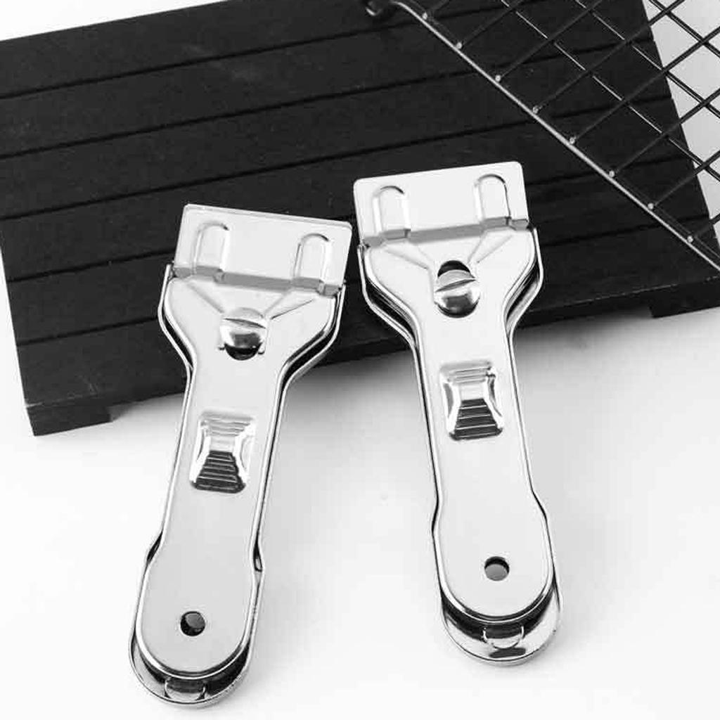 Скребок для варочной панели из стекла и керамики, чистящее средство для духовки и плиты с 10 сменными лезвиями для удаления ва