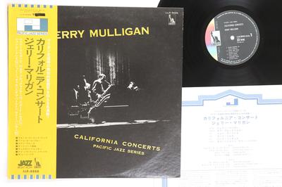Виниловая пластинка GERRY MULLIGAN California Concerts LLR8888 LIBERTY Япония Obi Джаз Б/у