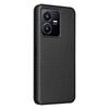 Флип-чехол с карбоновой текстурой и поддержкой нескольких карт для VIVO Y22S/Y35 - Простой, нейтральный дизайн