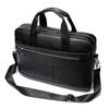 Men's Genuine Leather Briefcase Business Crossbody Bag Vintage Head Layer Cowhide Laptop Bag