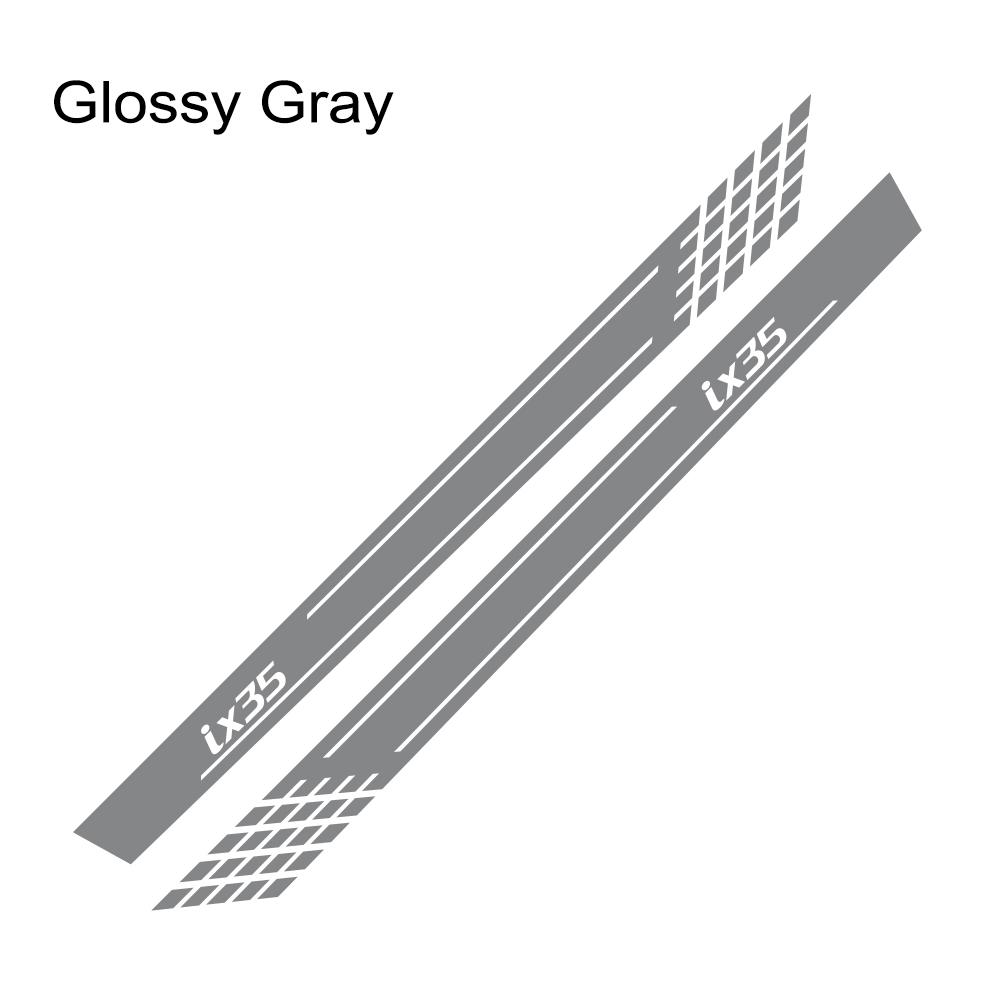 2 шт., наклейки на боковую юбку автомобиля для Hyundai IX35, виниловая пленка, спортивные авто украшения, Стайлинг, наклейки, тюнинг