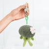CALLARON Cute Broccoli Plush Keychain, Bag Charm, Plush Pendant, Velvet Fabric & PP Cotton, Versatile Backpack Decoration, 19cm, Lightweight, 70g