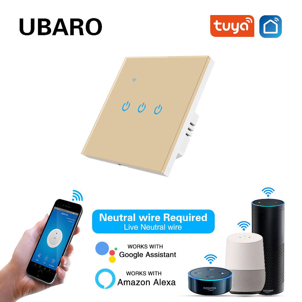 Умный выключатель Zero Fire Тип 86 Zigbee: Стальная или стеклянная панель, Пульт с голосовым управлением Alice.