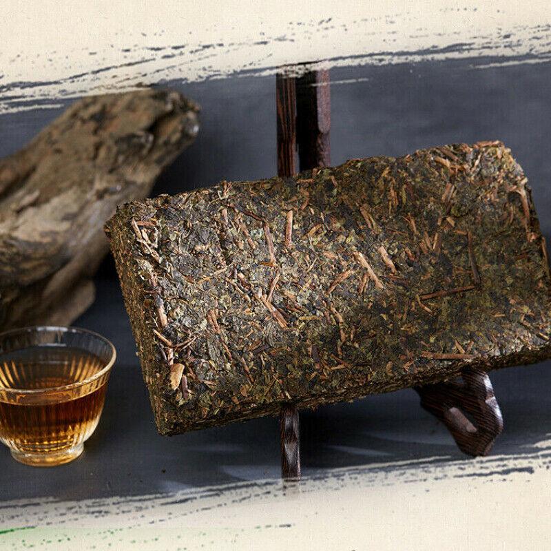 Чай Hunan Fu Fucha Special Made Yiyang Anhua Dark Tea Hei Cha Fu Brick Tea 300г