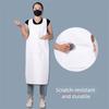 PU Leather Work Smock Oil-proof Cooking Work Clothes Durable Cleaning Apron  Dog Grooming