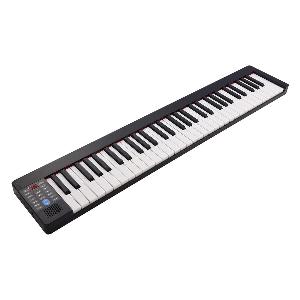 61-Key Foldable Electronic Piano Multifunctional Electronic Organ Folding Digital Piano 61 Keys