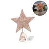 Glitter Lighting Props with Lights Lighted Tree Topper Creative LED Christmas Tree Top