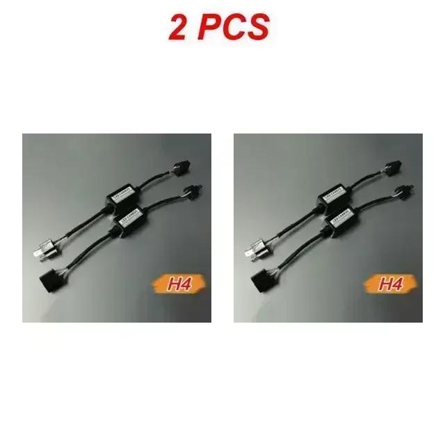 4 шт. LED Canbus Декодер Адаптер Для H1 H4 H7 H11 9005 9006 9012 Жгут Проводов Против Мерцания Резистор Лампы Предупреждение Устранитель Ошибок