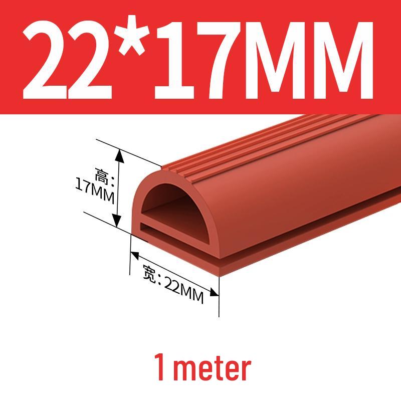 Термостойкая силиконовая резиновая E-лента для уплотнения духовки, доступна в ширине 12-25 мм