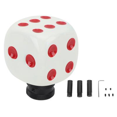 Ручка рычага переключения передач в форме кубика, смола, головка рычага переключения передач, головка рычага переключения передач, универсальная посадка