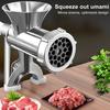 Meat Grinder Manual Mincer Sausage Maker Table Mount Pork Mincer Stainless