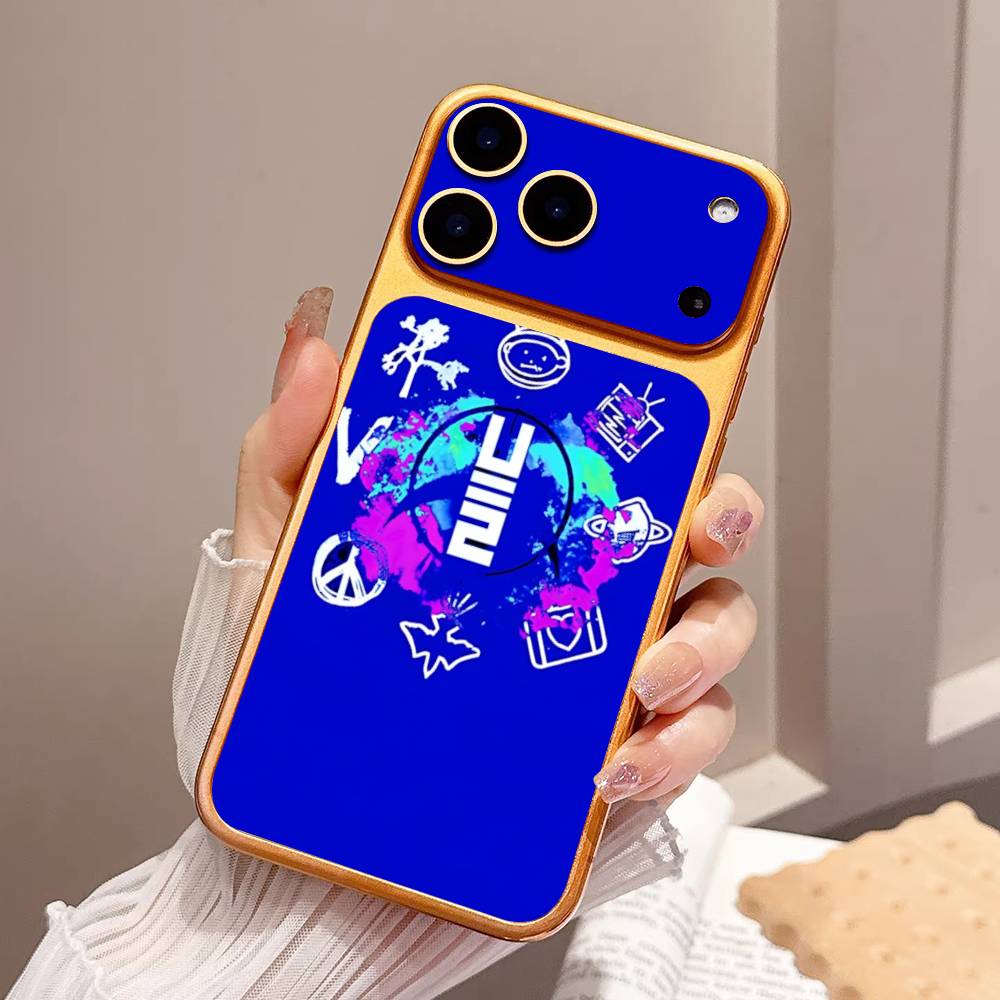 1 шт. Известная рок-группа U-U2 Для IPhone 17 Pro/17 Pro Max Защитная пленка Для задней панели, камеры(Не чехол для телефона)
