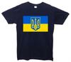 Футболка с принтом флага президента Украины