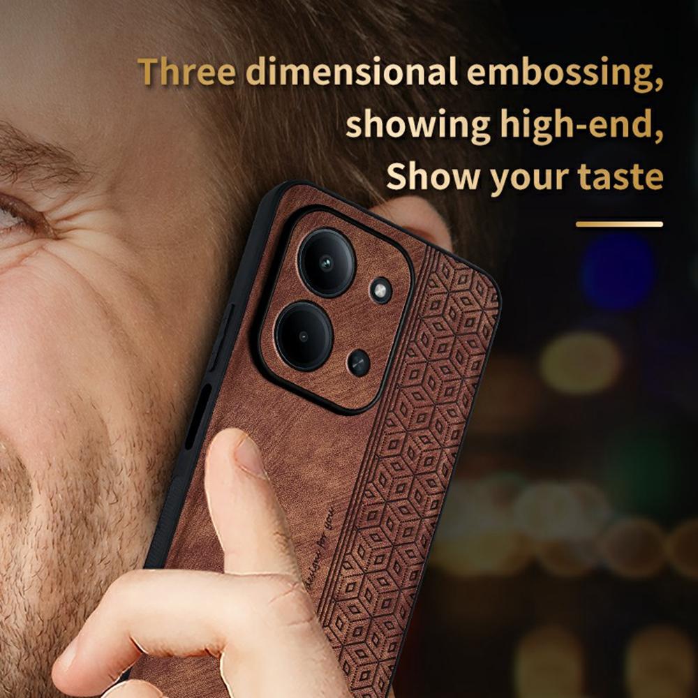 Защитный чехол AZNS для Xiaomi Redmi 15C 5G (США) (173мм)/4G (США) (173мм)/Poco C85 4G (173мм) Чехол для телефона из ТПУ с покрытием из ПУ кожи