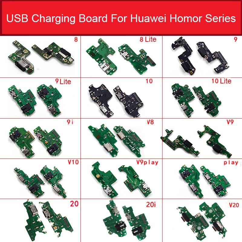 USB Charger Jack Board For Huawei Honor 7A 7C 8A RU 9I 10 V10 Y6 Y7 Y9 Charging Port USB Board