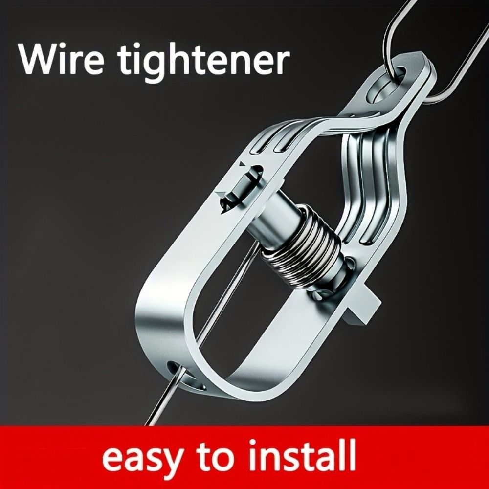 10PCS Steel Wire Rope Wire Tensioner Multi-functional Electric Fence Tightener  Kiwi Frame