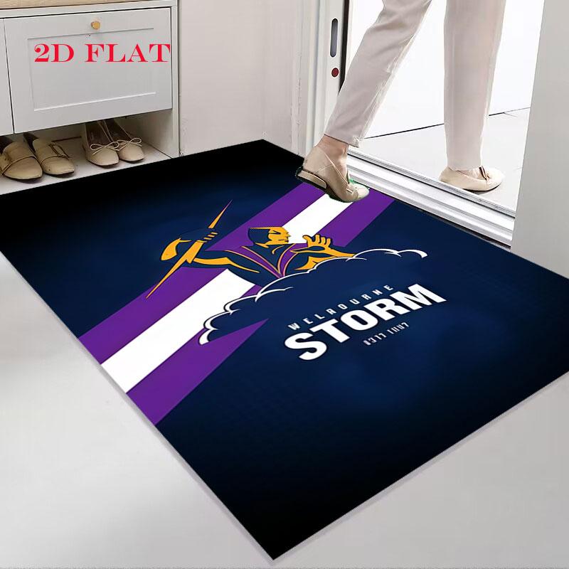 Melbourne Storm Carpet Rug for Living Room Bedroom Home Sofa Decoration,Kids play Nonslip Floor Mat