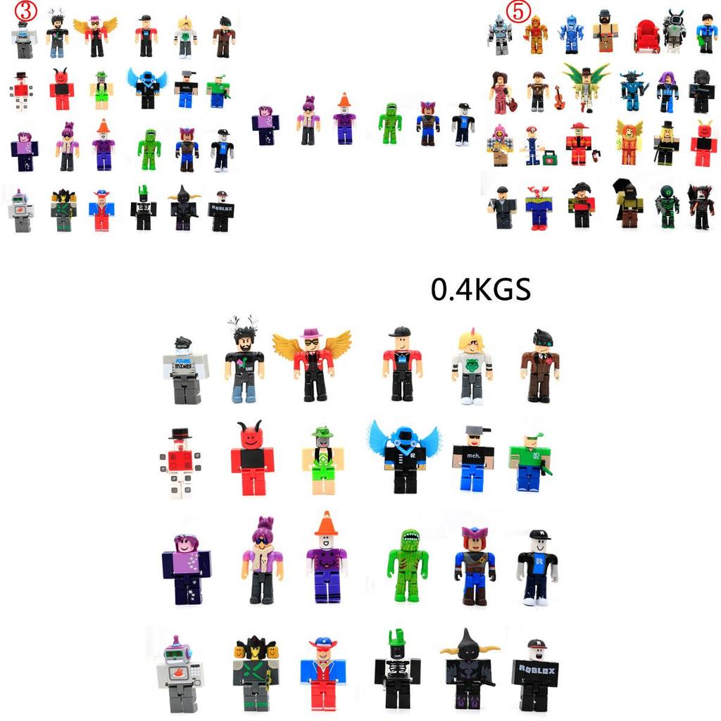 Уникальный набор из 24 фигурок персонажей игр Roblox Захватывающий подарок для юных фанатов